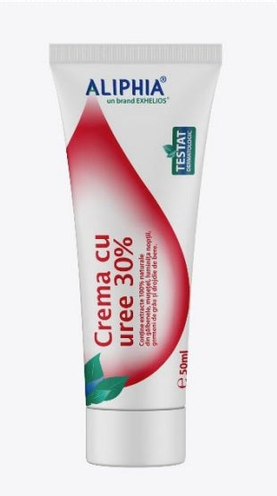 Crema cu uree 30% tei 50ml - Exhelios