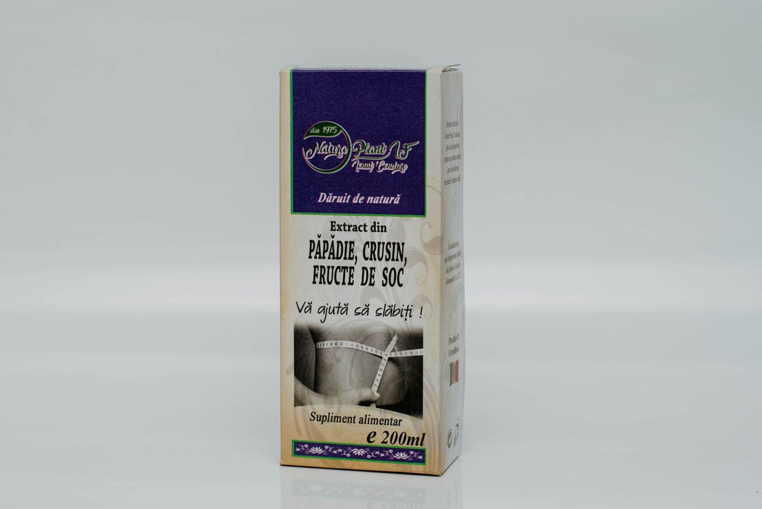 Extract din papadie,crusin si soc 200ml - Natura Plant Poieni