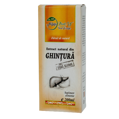 Extract din ghintura fara alcool 200ml - Natura Plant Poieni
