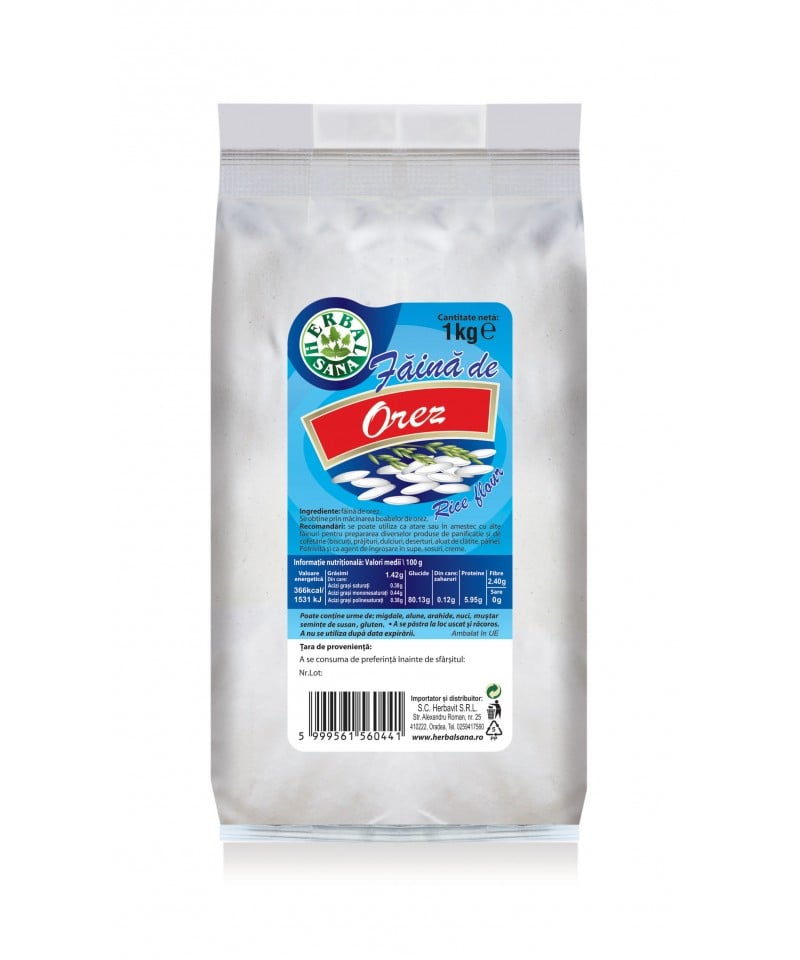 Faina de orez 1kg - Herbavit