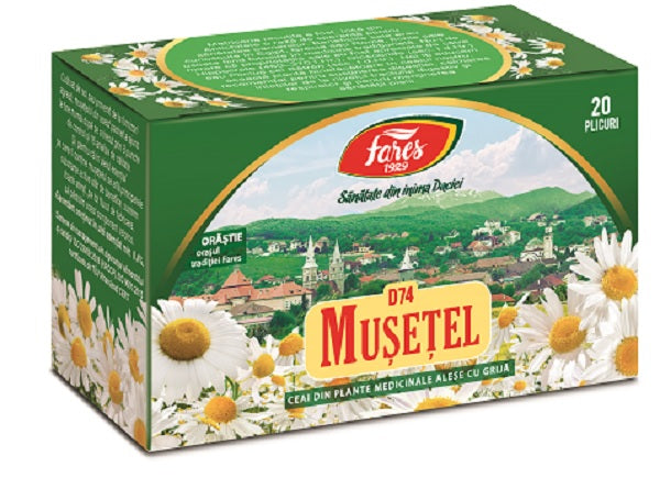 Ceai de musetel d74 1gr*20dz - Fares