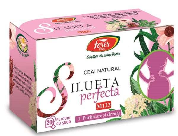 Ceai silueta perfecta m123 1,5gr*20dz snur - Fares