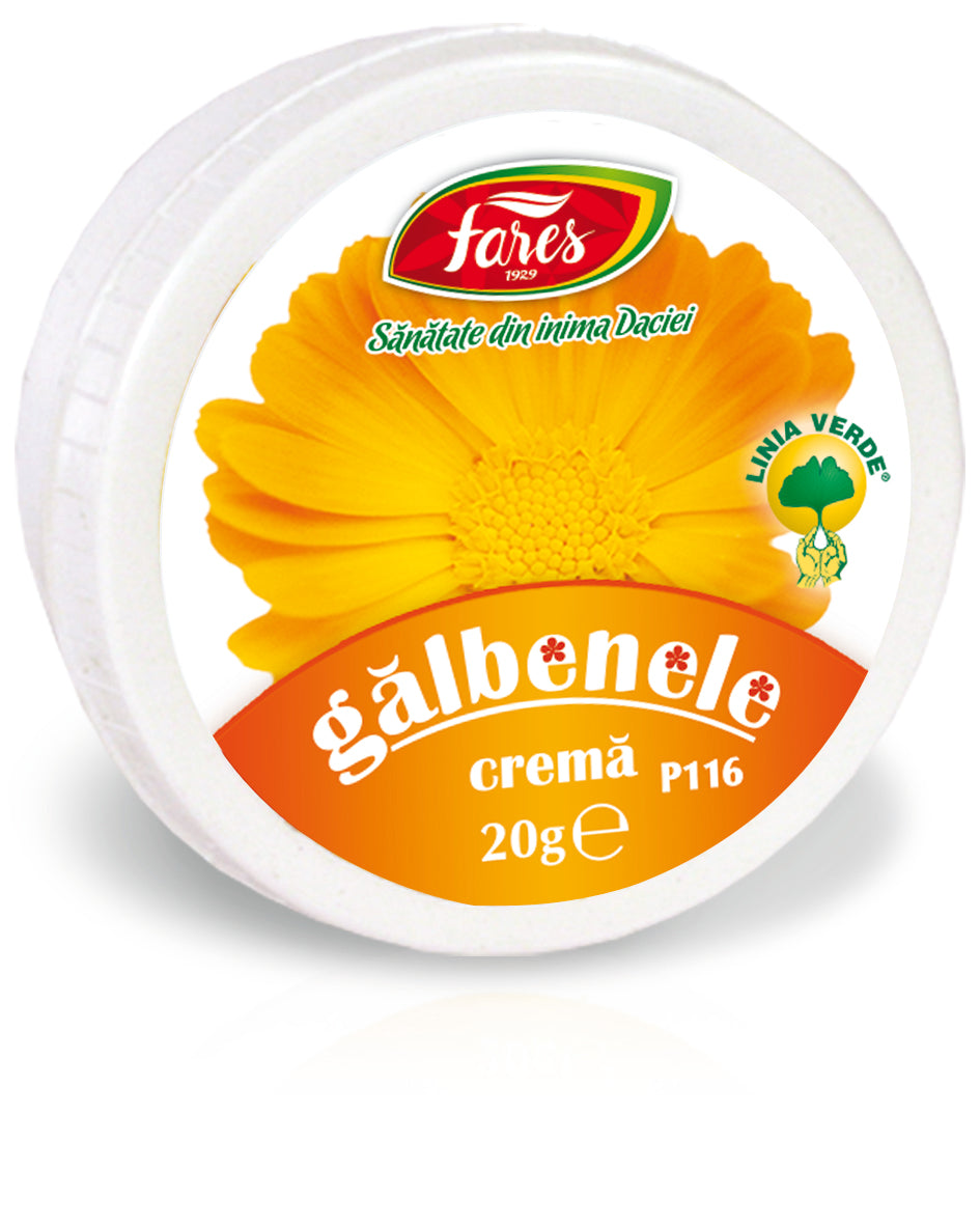 Crema galbenele p116 20g - Fares