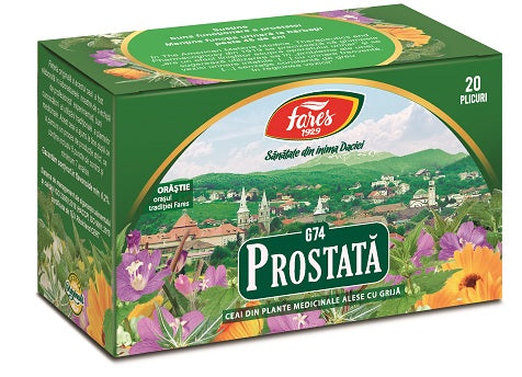 Ceai pentru prostata g74 1,5gr*20dz - Fares
