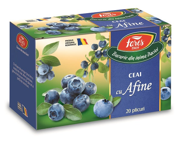Ceai de afine 1,5gr*20dz - Fares
