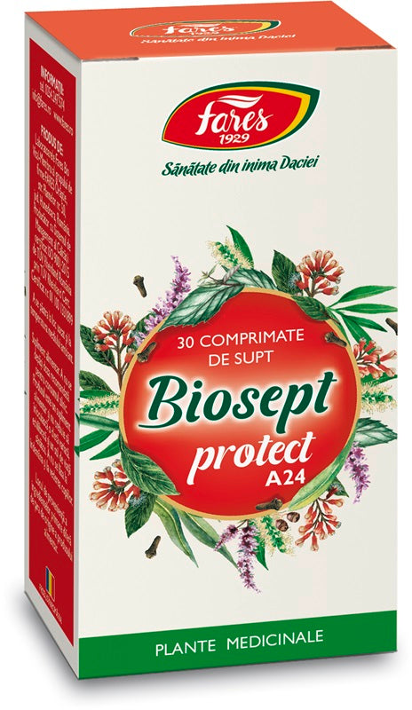 Biosept protect a24 30cpr supt - Fares