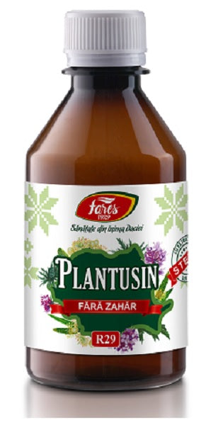 Plantusin sirop fara zahar r29 250ml - Fares