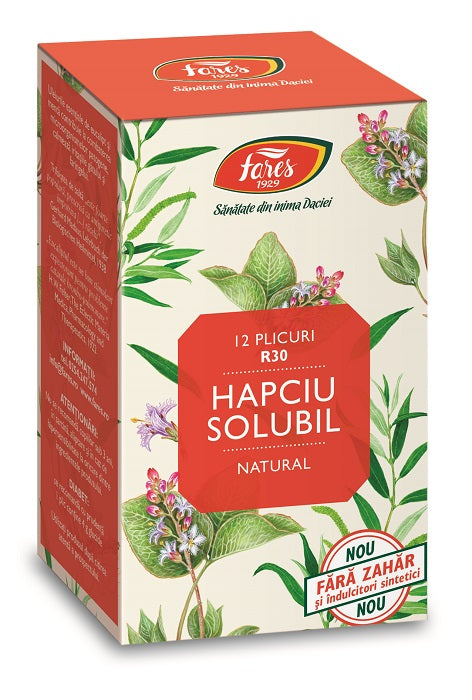 Hapciu solubil fara zahar r30 12dz - Fares