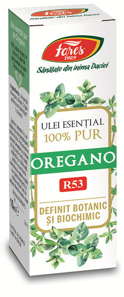 Ulei esential oregano r53 10ml - Fares