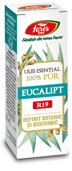 Ulei eucalipt r19 uz intern 10ml - Fares