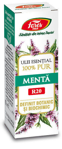 Ulei menta r20 uz intern 10ml - Fares