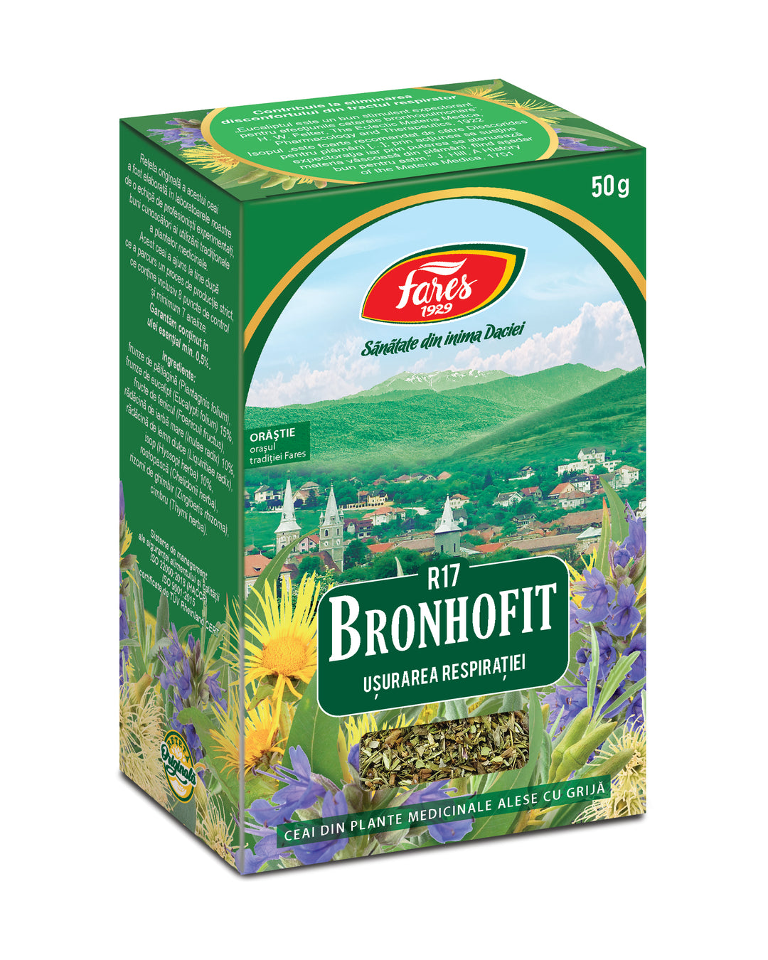 Bronhofit r17 usurarea respiratiei 50gr - Fares