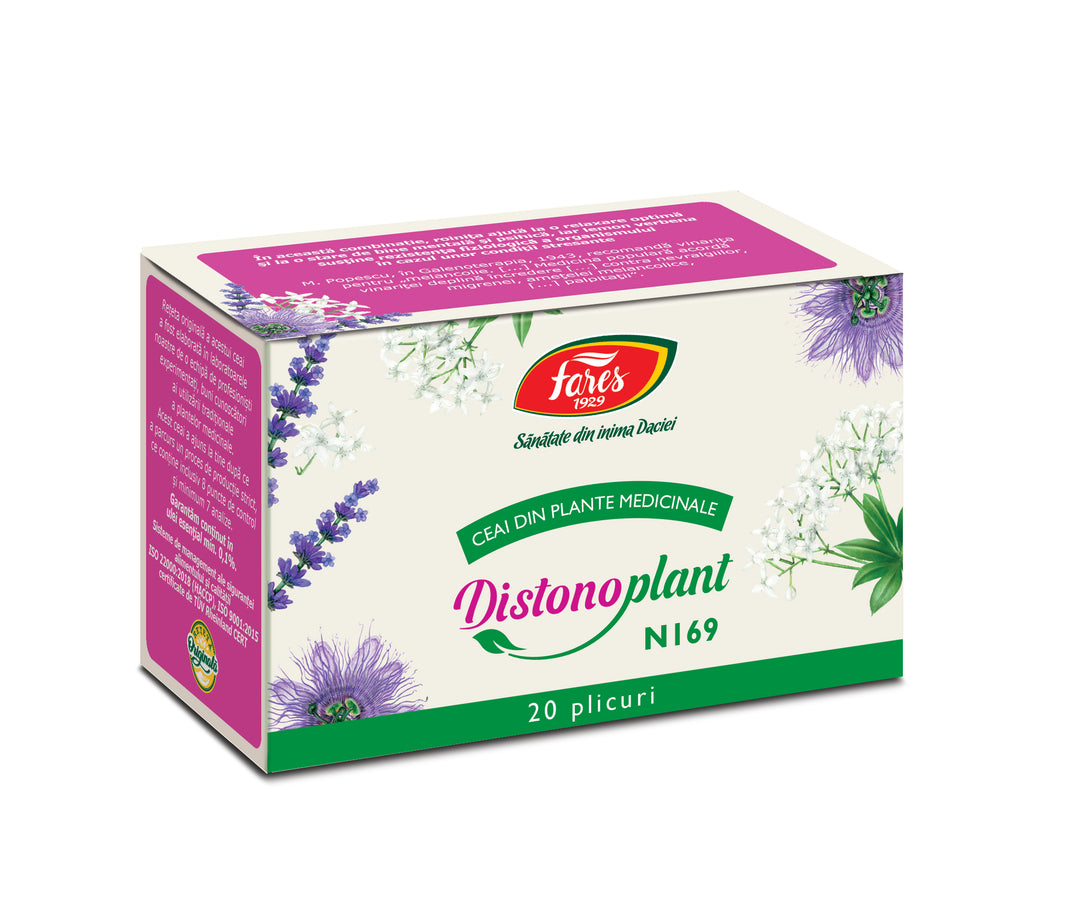 Ceai distonoplant n169 1,5gr*20dz - Fares
