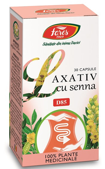 Laxativ cu senna d85 30cps - Fares