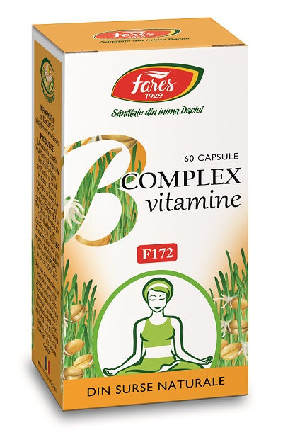 B complex vitamine f172 60cps - Fares