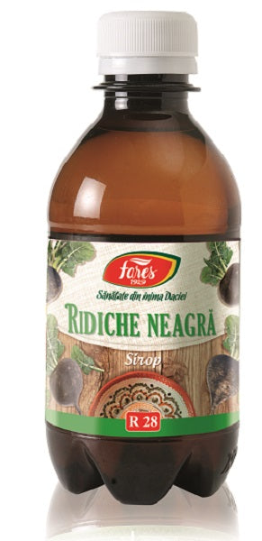 Ridiche neagra sirop r28 250ml - Fares