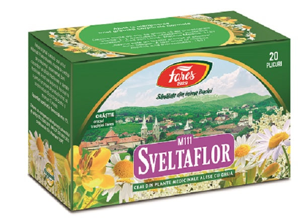 Ceai de sveltaflor m111 1,5gr*20dz - Fares