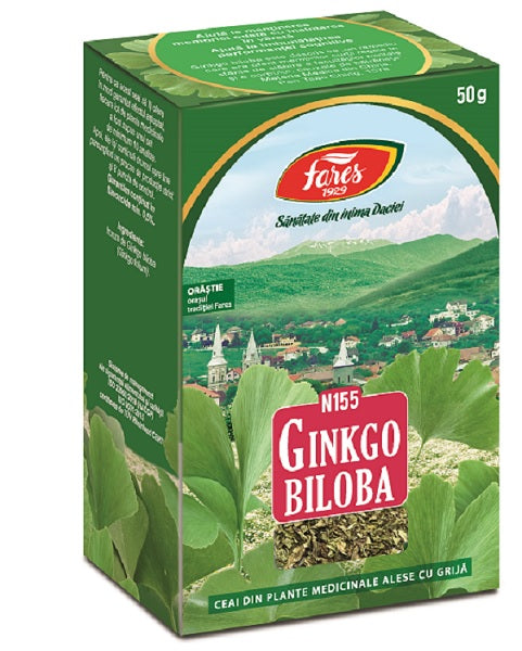 Ceai de ginkgo biloba 50g - Fares