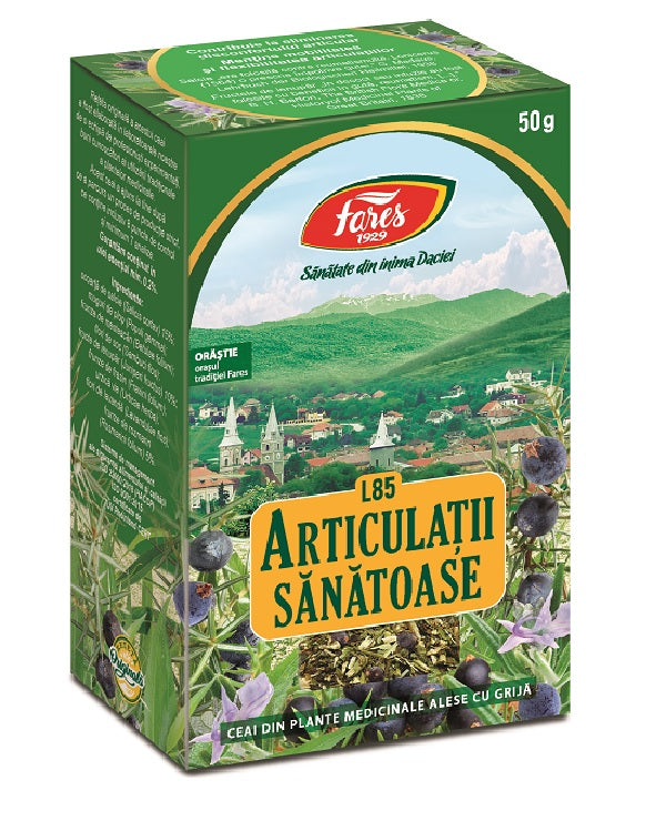 Ceai pentru articulatii sanatoase l85 50gr - Fares
