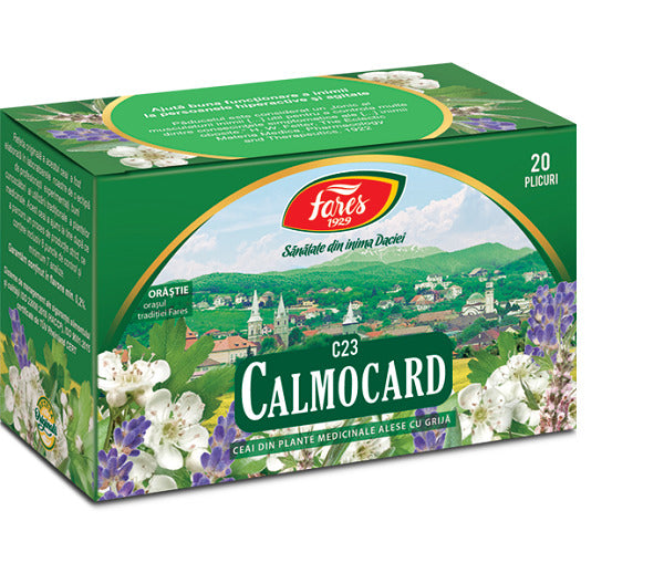 Ceai calmocard c23 1,5gr*20dz - Fares