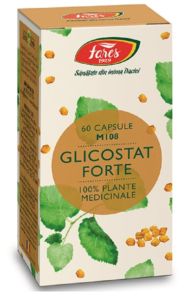 Glicostat forte m108 60cps - Fares