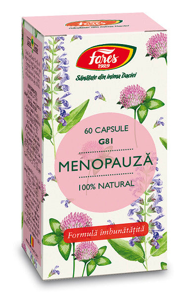 Menopauza g81 60cps - Fares