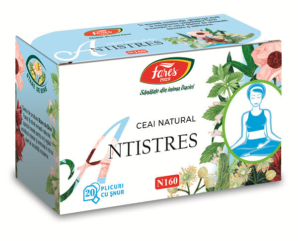 Ceai antistres n160 1,5gr*20dz - Fares