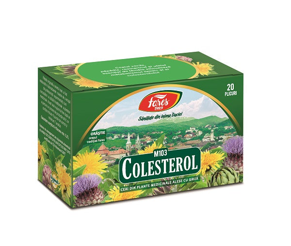 Ceai pentru colesterol m103 1,5gr*20dz - Fares