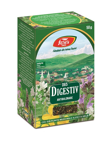 Ceai digestiv d65 50gr - Fares