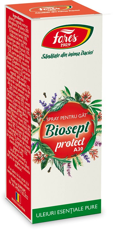 Biosept protect spray gat a30 20ml - Fares