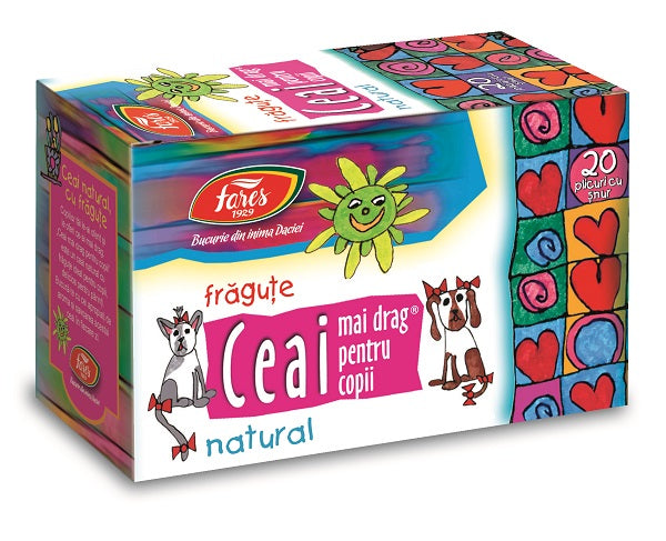 Ceai mai drag pt copii fragute 2gr*20dz snur - Fares