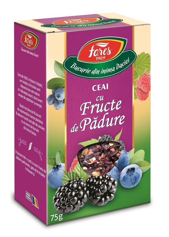 Ceai de fructe padure 75gr - Fares