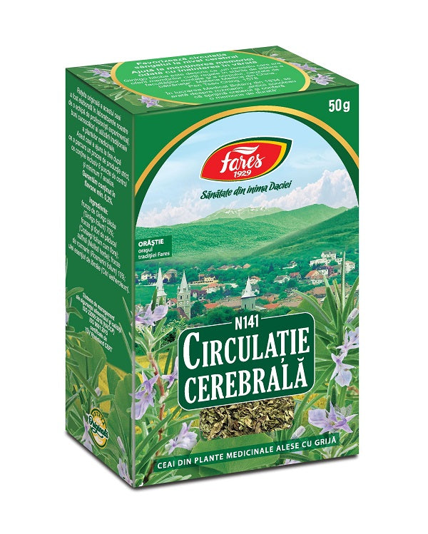 Ceai pentru circulatie cerebrala n141 50gr - Fares