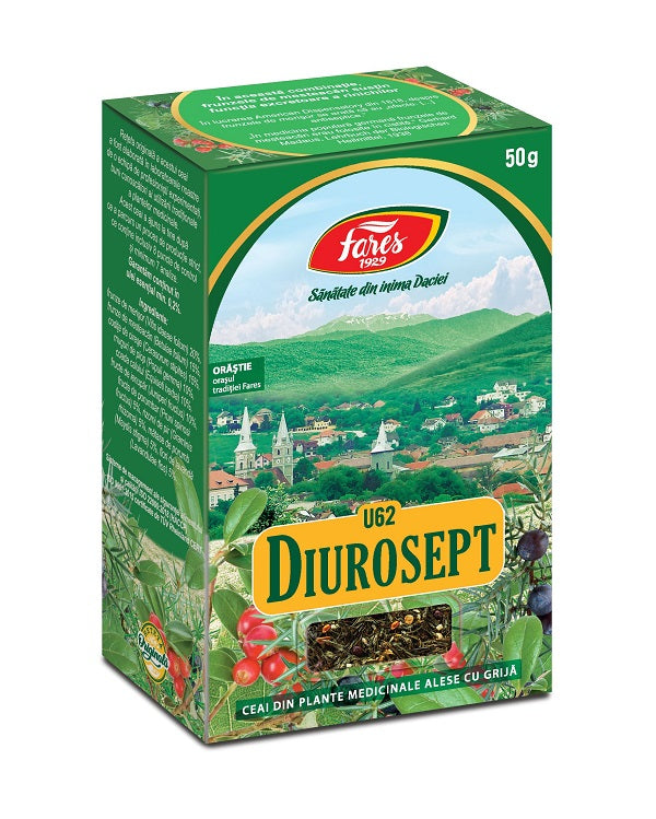 Ceai diurosept u62 50gr - Fares