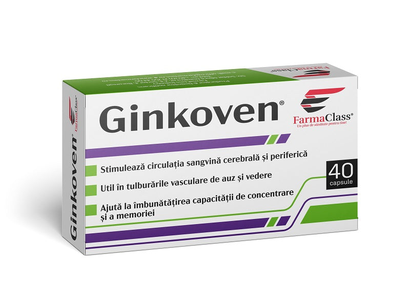 Ginkoven 40cps - Farma Class