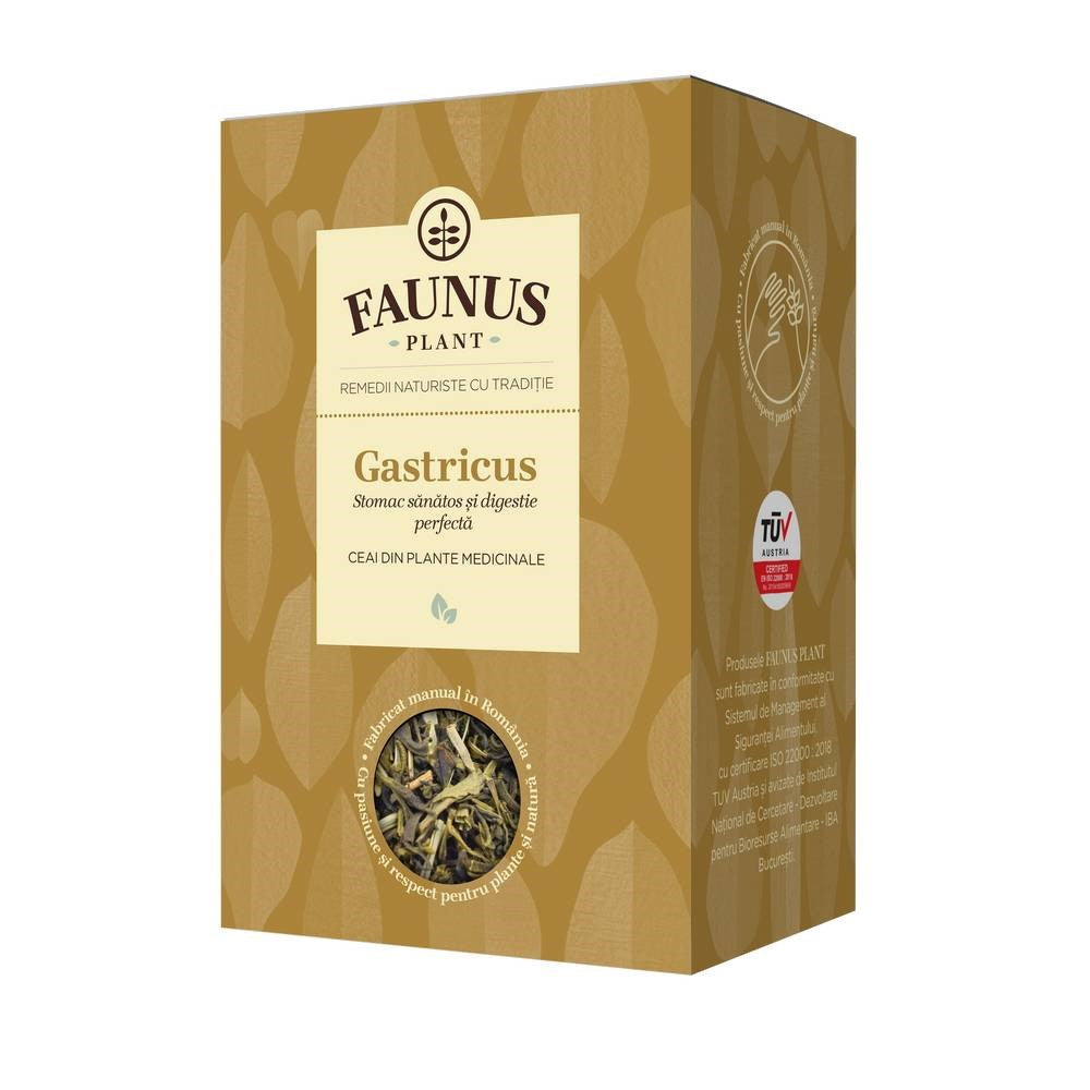 Ceai gastricus pentru stomac sanatos digestie perfecta 90gr - Faunus Plant