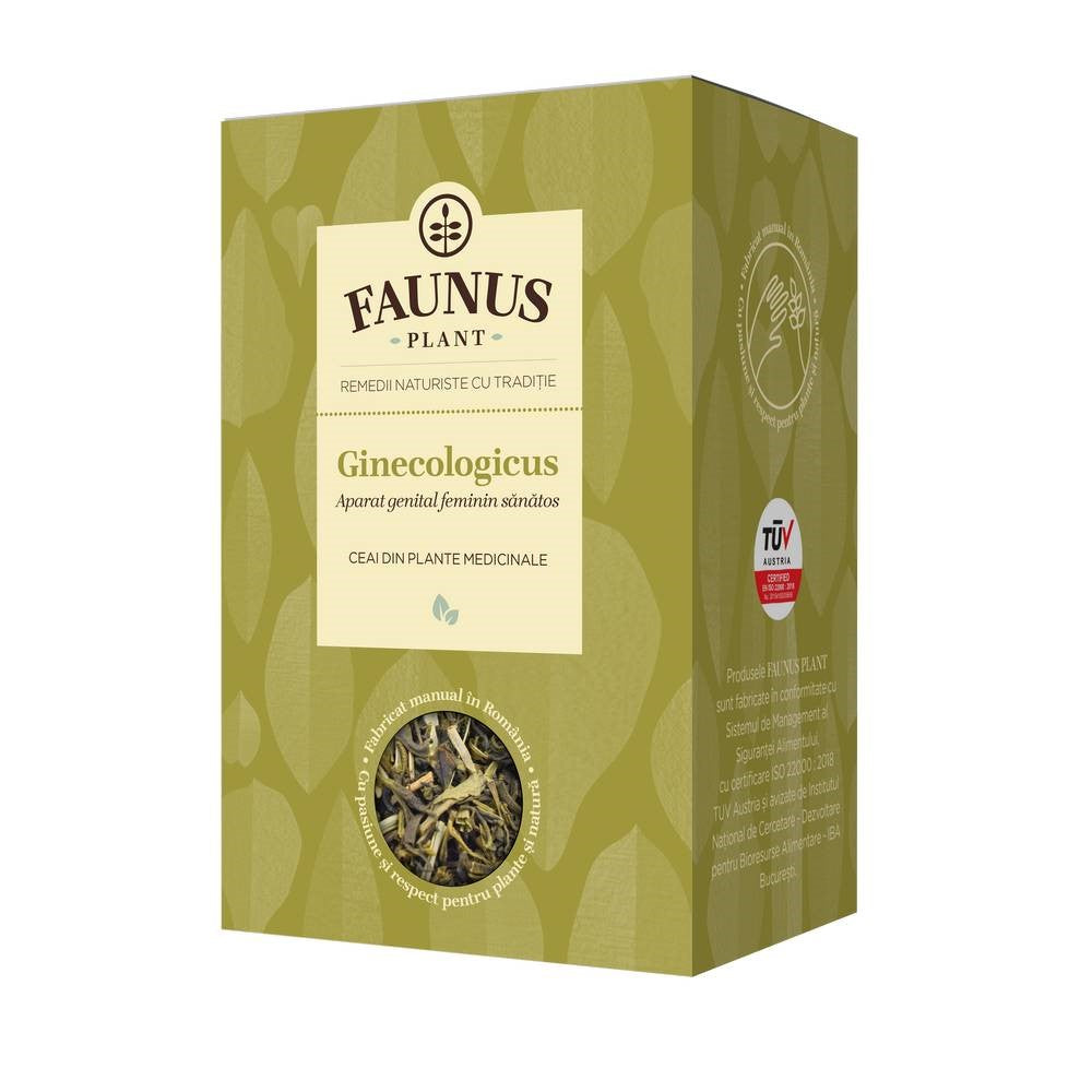 Ceai ginecologicus pentru aparatul genital feminin sanatos 90gr - Faunus Plant