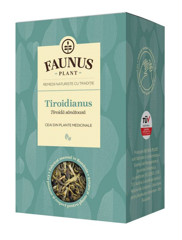 Ceai tiroidianus pentru tiroida sanatoasa 90gr - Faunus Plant