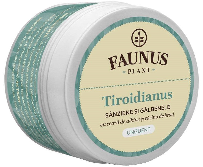 Unguent tiroidianus 50ml (sanziene&galb.) - Faunus Plant