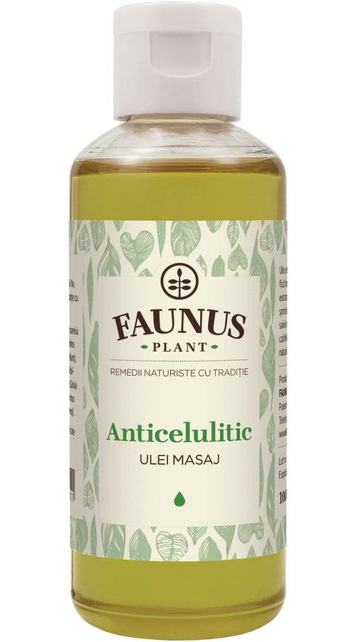 Ulei masaj anticelulitic 100ml - Faunus Plant