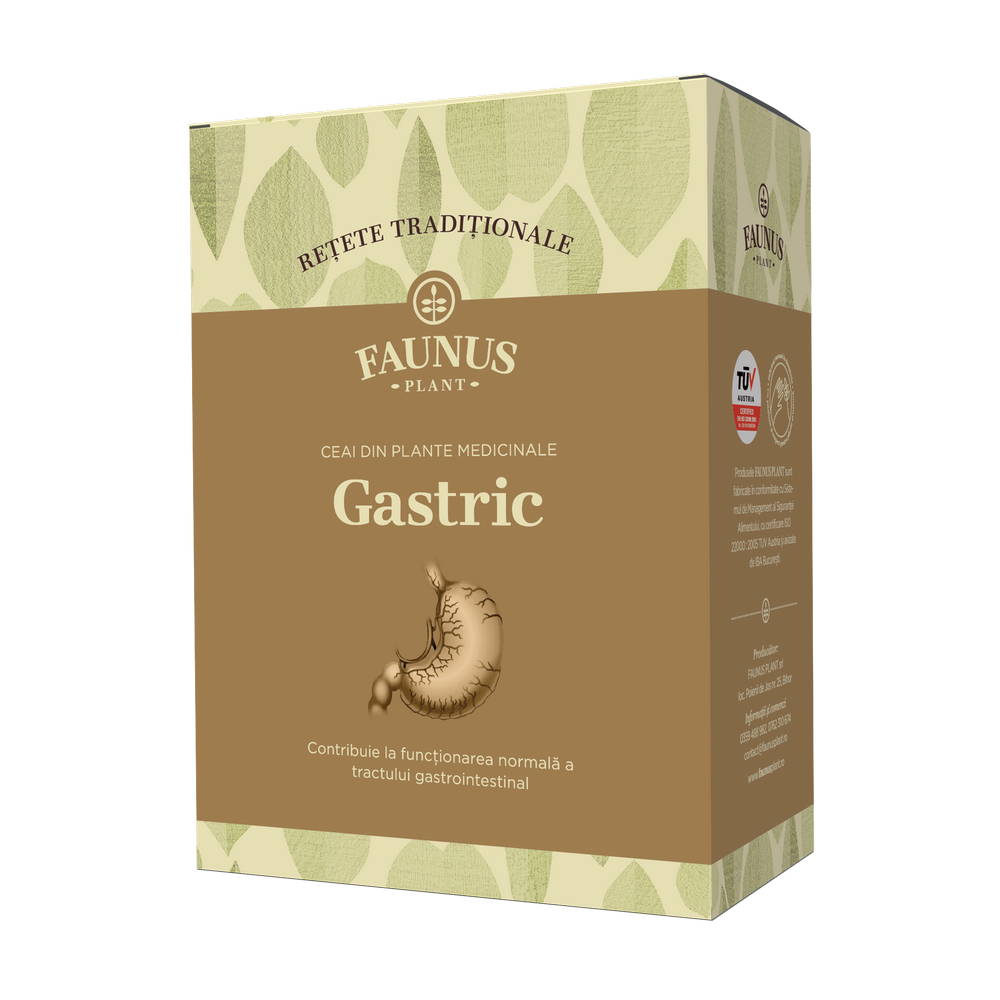 Ceai gastric retete traditionale 180gr - Faunus Plant