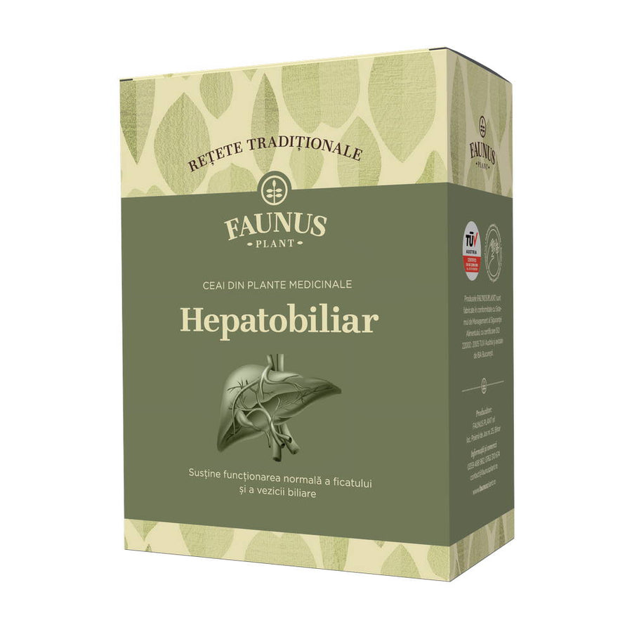 Ceai Retete Traditionale Hepatobiliar, 180 g-FAUN.00139