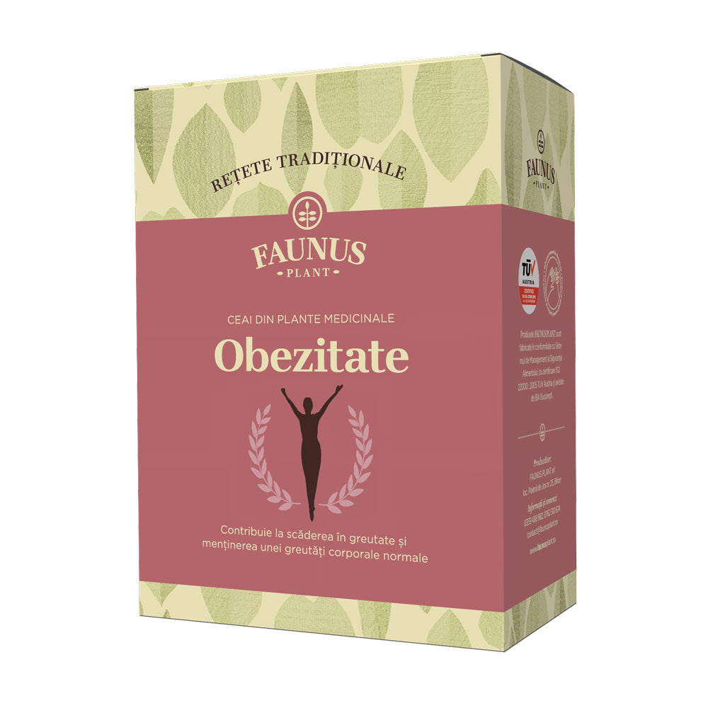 Ceai pentru obezitate retete traditionale 180gr - Faunus Plant