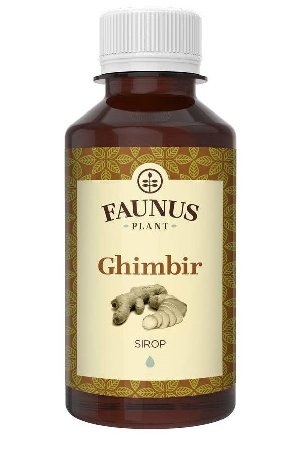 Sirop de Ghimbir, 200 ml-FAUN.00152