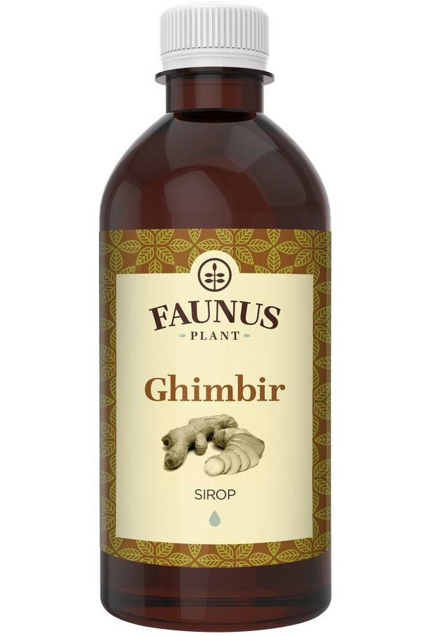 Sirop ghimbir 500ml - Faunus Plant