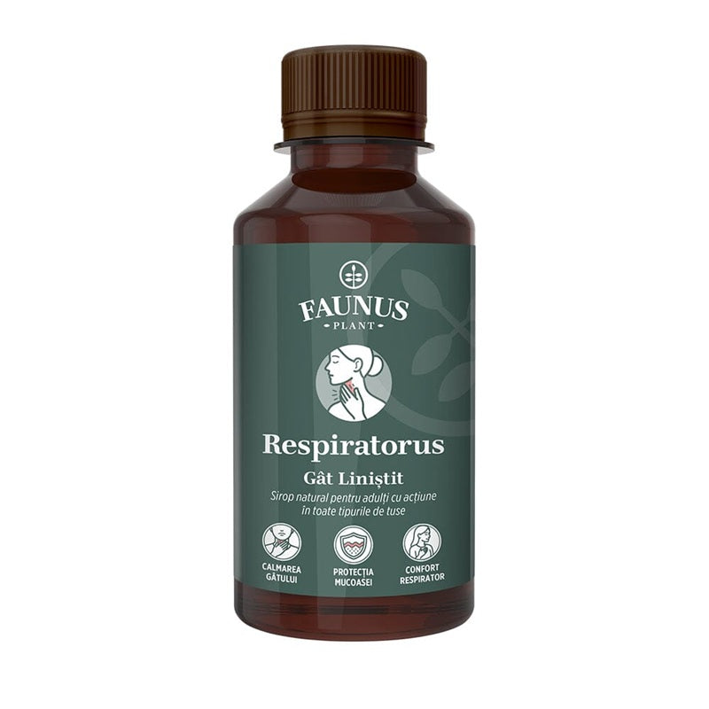 Sirop Respiratorus Gat Linistit pentru adulti, 200ml - Faunus Plant