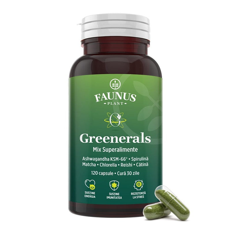 Greenerals, 120 capsule - Faunus Plant