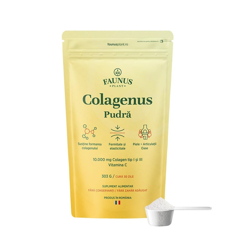 Vitamina C Pură Pudră Colagenus, 303g – FAUNUS PLANT