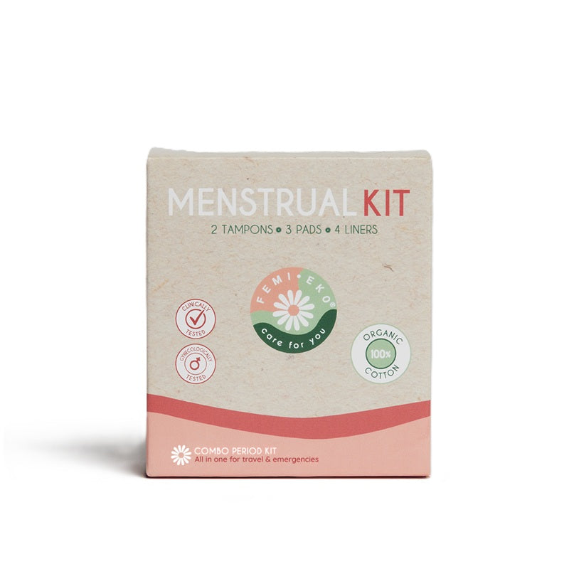 Kit menstrual complet pentru incepatoare - FemiEko