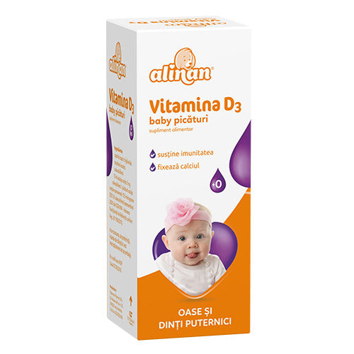 Alinan Vitamina D3 Baby, 10 ml-FITT.00058